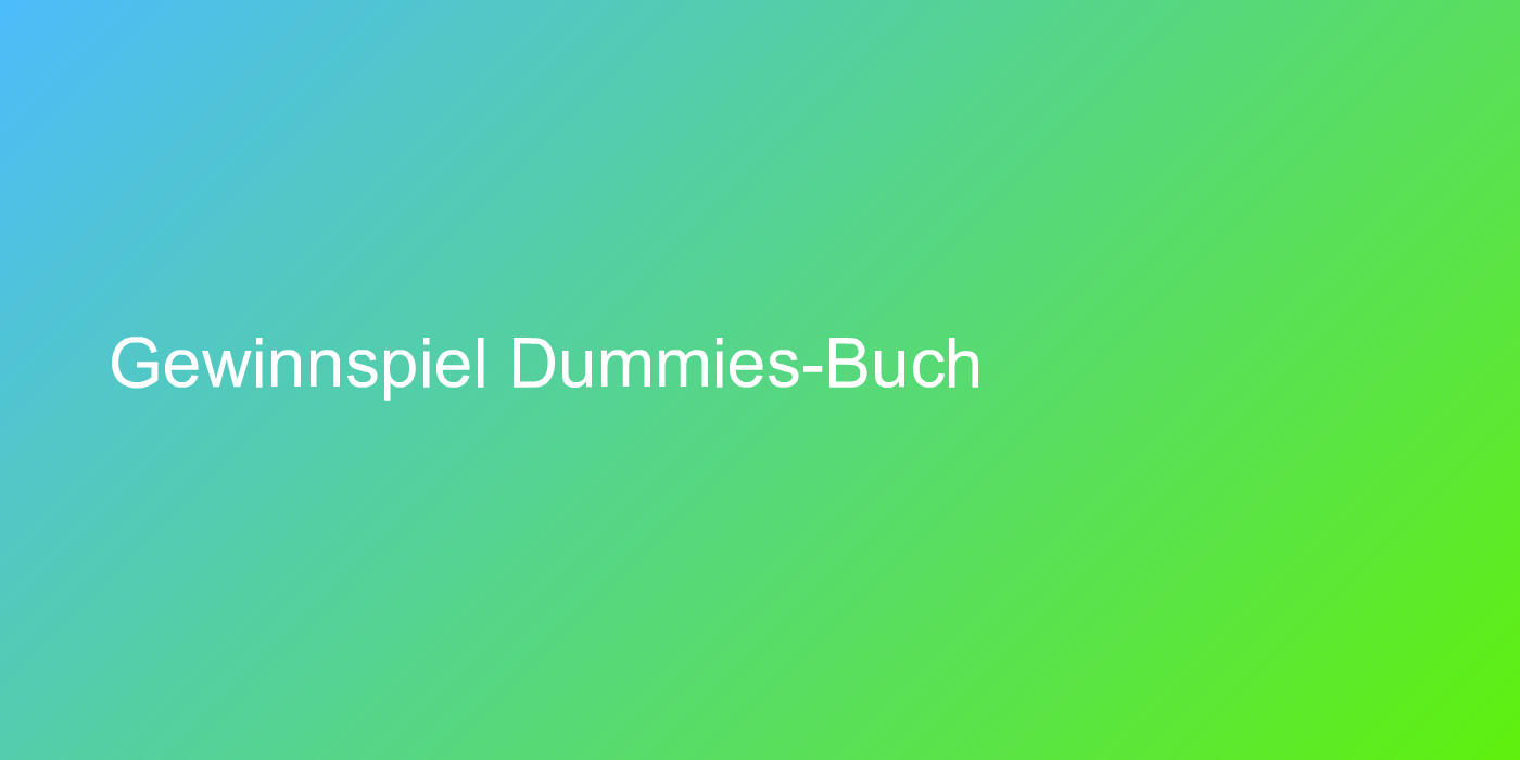 Buchcover Mieten und vermieten für Dummies