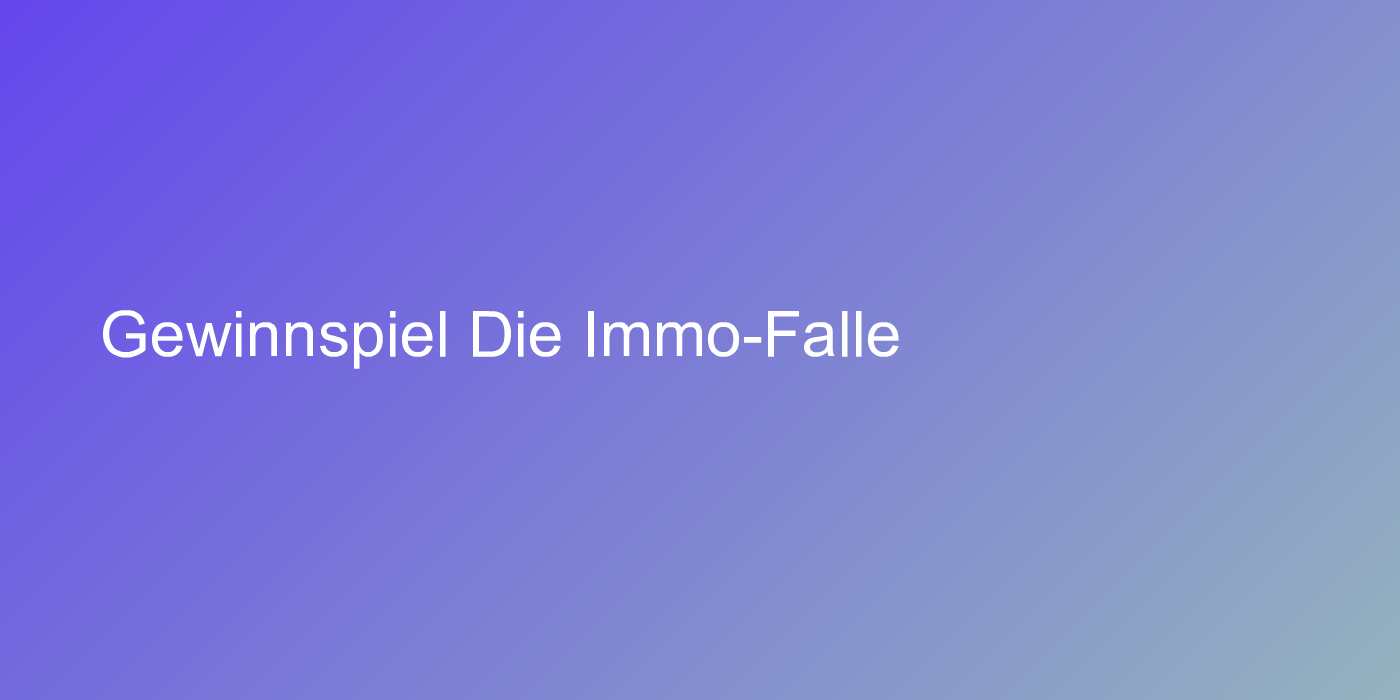 Cover &quot;Das miese Geschäft mit den Schrott-Immobilien&quot;