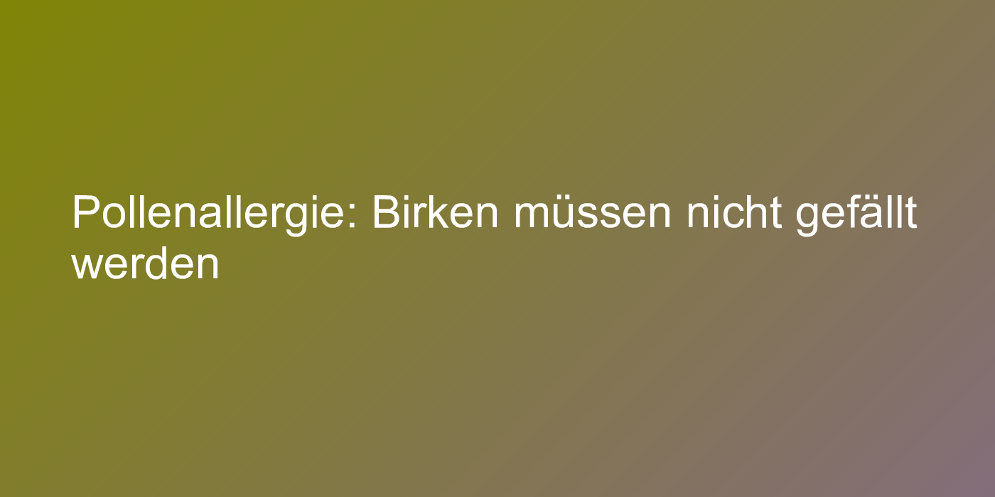 Urteil zu Baum-Duldungspflicht
