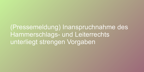 (c) mein-nachbarrecht.de: Nachbargrundstück betreten